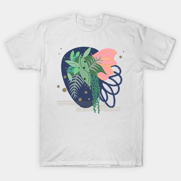 Plantation - White T-Shirt by Design Fern